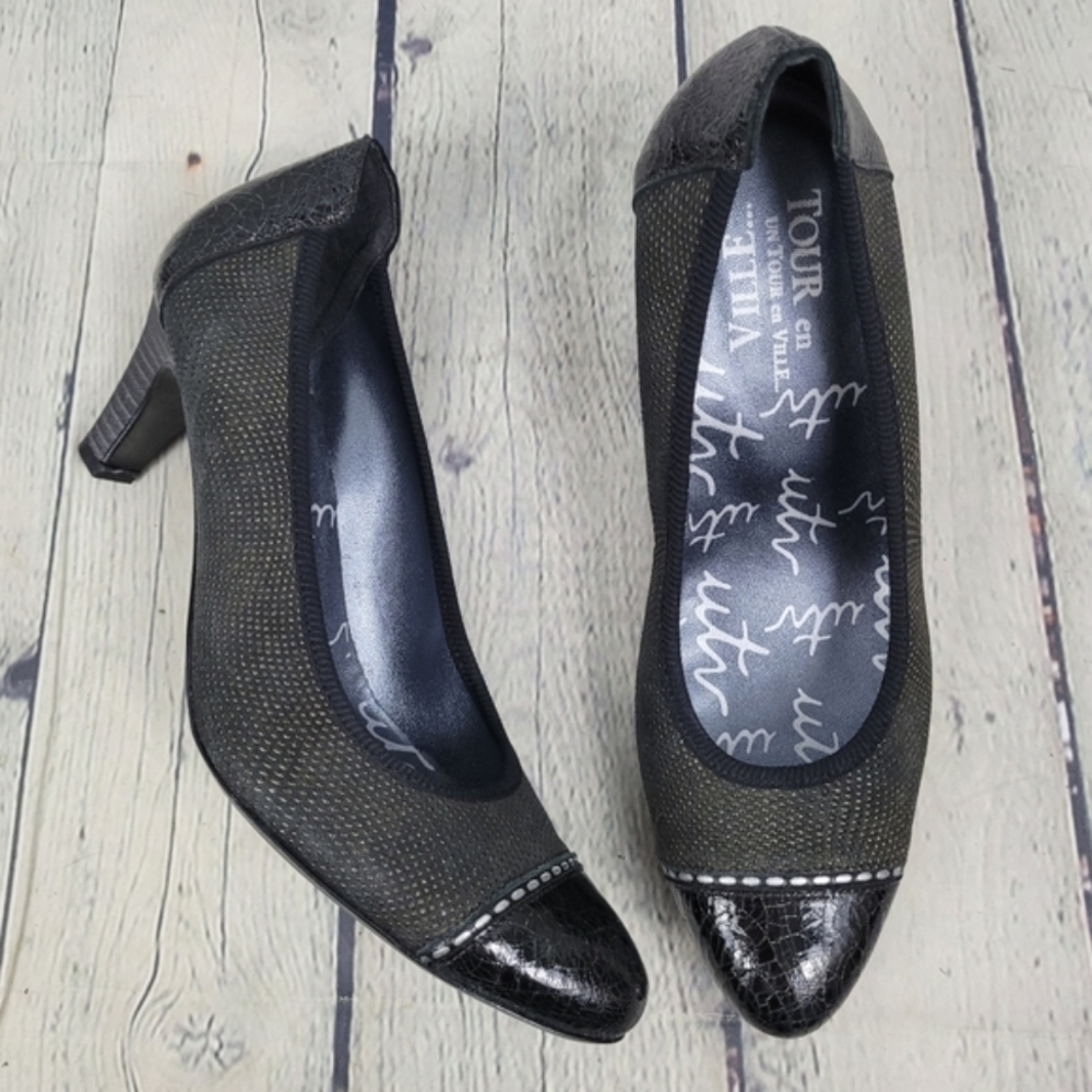 UN TOUR EN VILLE UTV | cap toe heels pumps